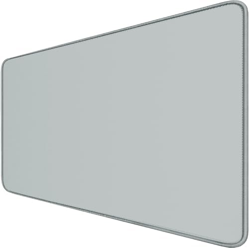 Large Gaming Mouse Pad with Stitched Edges, Non-Slip Natural Rubber Base