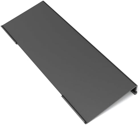 WINFFOR Comfortable Computer Keyboard Stand - Ergonomic Keyboard Riser Acrylic Tilted Keyboard Holder for Easy Typing&Working at Home Office - Fits All Keyboard Sizes - 17'' Wide (Matte Black)