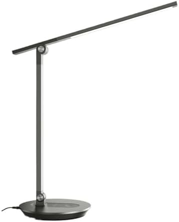Eye-Care Study Lamp, LED Desk Lamp, Eye Protection Table Lamp with 15 Lighting Modes, Touch/Memory Function, Dimmable Reading Lamp Task Lamp for Home Office (Gray),LED Table Lamp
