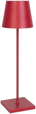 Zafferano, Poldina Pro, Rechargeable Cordless Lamp, Ruby Red