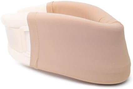 Velpeau Cover Sleeve for Neck Brace & Cervical Collar for Men & Women, Dust Cover, Comfortable Wearing While Sleeping, Working, Breathable Sweat-Absorbent, Quick Dry (Khaki, X-Large)