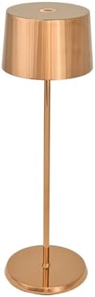 Zafferano, Olivia Pro, Rechargeable Cordless Table Lamp, Rose Gold