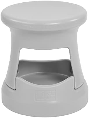 ECR4Kids Active Storage Wobble Stool, 15in Seat Height, Childrens Furniture, Light Grey