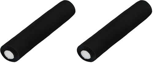Rehabilitation Advantage Black Fabric Foam Roller Cover (Cover Only), 36" Long (Pack of 2)