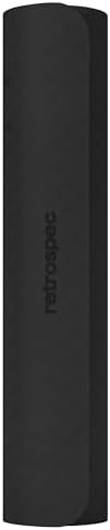 Retrospec Zuma Yoga Mat 6mm Thick Non-Slip TPE Exercise Mat | Cushioned Workout Mat for Yoga Pilates and Home Stretching | 72 x 24 with Carrying Strap