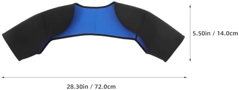 iplusmile Double Shoulder Brace for Men Women - Sports Shoulder Protective Gear for Pains Relief - Shoulder Strap Brace for Sleeping Outdoor Lifting,