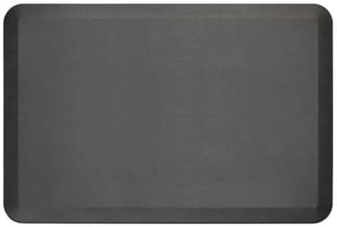 NewLife by GelPro Anti Fatigue Mat: Eco-Pro Foam Anti-Fatigue Comfort Mat - Standing Desk Pad - Professional Floor Mats for Commercial & Industrial Work - 24” x 36” Non Slip Ergonomic Mat - Black