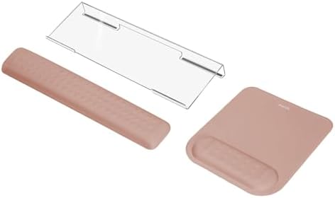 MOSISO Keyboard Stand&Wrist Rest Support for Keyboard &Mouse Pad Set