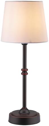 O'Bright Seraph Cordless Rechargeable LED Table Lamp, Oil-Rubbed Bronze