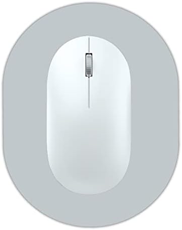 Small Mouse pad, Portable, Waterproof Non-Slip Rubber Bottom, Suitable for Wireless Mouse, Laptop Keyboard Tray for Both Men and Women, Office Travel Grey 5.5x7.5in