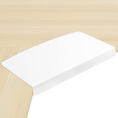 VIVO White 17 in Corner Desk Connector Platform, DESK-AC07SW