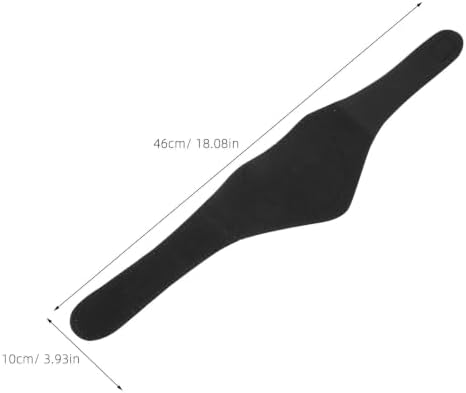 Black Self Heating Neck Belt Magnetic Thermal Support Pad