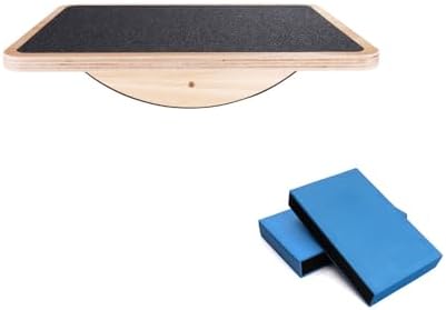 StrongTek Balance Board & Foam Pad Set – Core Training & Desk Fitness Combo