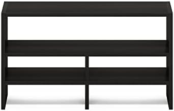 Furinno Hermite Desk Top Organizing Shelf Bookcase, Espresso