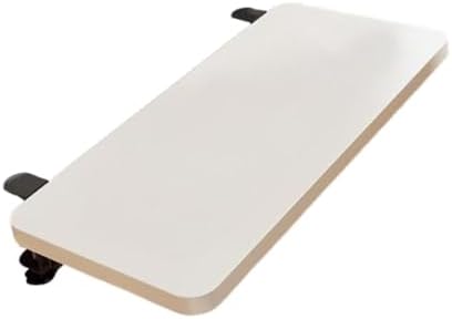 Desk Extension Board Wrist Support, Easy Installation, Table Mount, Clamp Type, Desk Extension Tray, Armrest, Extended Keyboard Tray, White