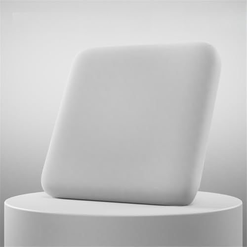 Elastic Sponge Seat Cushion, Breathable Memory Foam Office Chair Pad,(Gray)