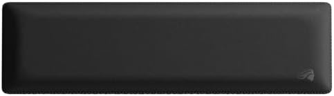 Glorious Gaming Padded Keyboard Wrist Rest (TKL 25mm Thick) - Anti-Fray Stitched Edges, Smooth Cloth Surface, Anti-Slip Rubber Base, Medium Firmness, 360 x 100 x 25mm - Black
