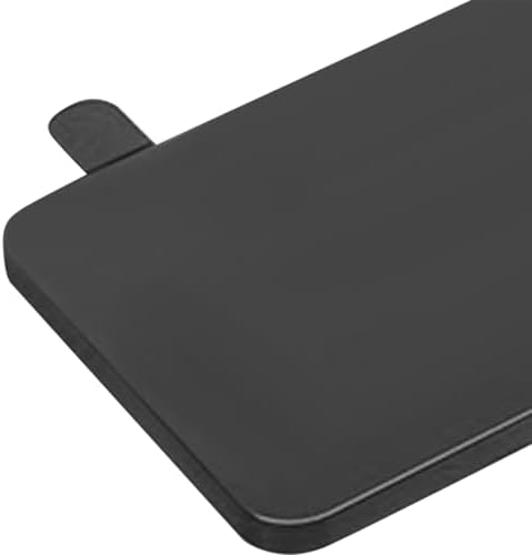 Generic Desk Extender Board Keyboard Tray Extension Attachment 50x20cm Foldable Space Saving Clamp on Home Office Wrist Support, Black