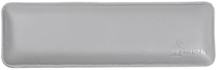 Bailey Tenkeyless by Castle - Wrist Rest for Keyboards with Around 87 Keys - Leather Ergonomic Computer Extra Firm Wrist Support for Typists, Gaming, and Heavy Office Use (Stone, Tenkeyless)