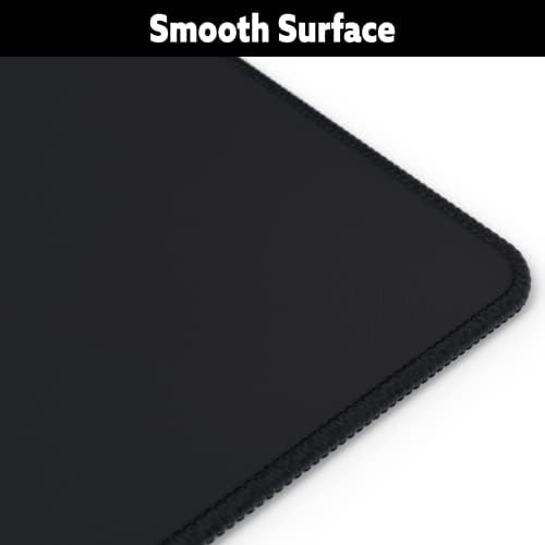 Gamer Boss - Gaming Mouse Pad - 72 x 36 Inches - 4mm Thick with Stitched Edges, Non-Slip Rubber Base, Premium Cloth Mousepad, Desk Mat for Laptop, Keyboard, Computer & PC (Mammoth, Black)