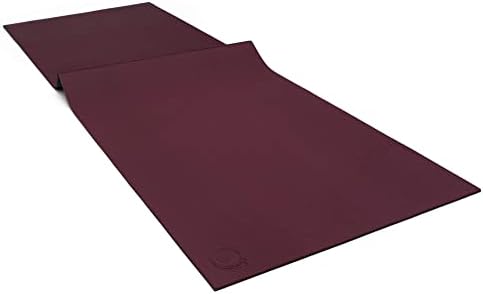 Koru Fold & Roll Yoga Mat - Patented Design, Cleaner Alternative to Traditional Yoga Mats, 6mm Thick, 7P Free, SGS Certified, 68" x 24"