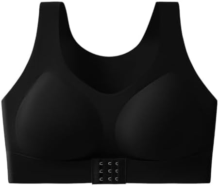 Posture Corrector Bra for Women Cross Back Front Closure Full Coverage Bras