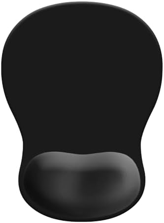 Mouse Pad, Mouse Pad with Wrist Support (Black)
