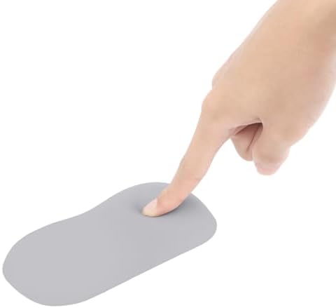 Wrist Rest with Silky Gel, Tmiulu Memory Foam Mouse Wrist Rest. Ergonomic Non-Slip Support for Keyboard & Mouse, Comfortable, Waterproof, Easy to Clean, Ideal for Office, Laptop, Gaming & Travel-Grey