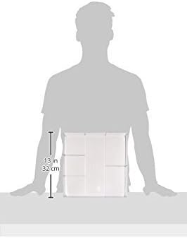 Whitmor 6-Section Clear Drawer Organizer