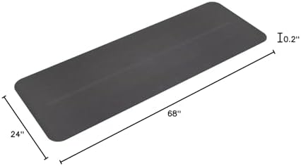 Manduka Begin Yoga Mat 68" - 5mm Cushioning | Comfortable, Lightweight & Reversible with Alignment Stripe | Budget-Friendly | 68 x 24 inches