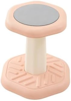 Simhoa Cushioned Balance Stool Active-Sitting Design, Balance Stool, Sensory-Friendly, for Classrooms, Playrooms, Pink
