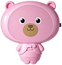 Posture Reminder with Voice Alert, Rechargeable Clip-On Distance Alarm & Study Timer (Pink)