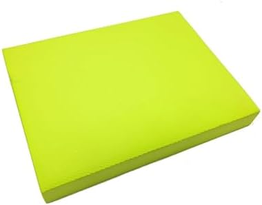 Yoga Knee Pad Foam Balance Pad Physical Therapy Core Balance Disc Extra Thick Non-Slip Exercise Floor Mat for Gym Fitness Stretching Pilate,50×40×6cm,Green