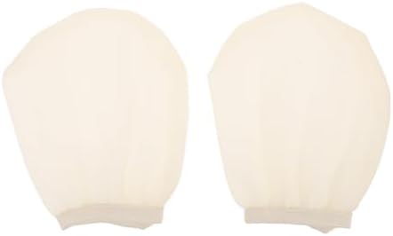 2PCS Light Bulb Shade Cover: Light Diffuser Cover for LED - Ceiling Bulb Fabric Protection - Baby Anti-Glare Shade for Night Feeding Nursery