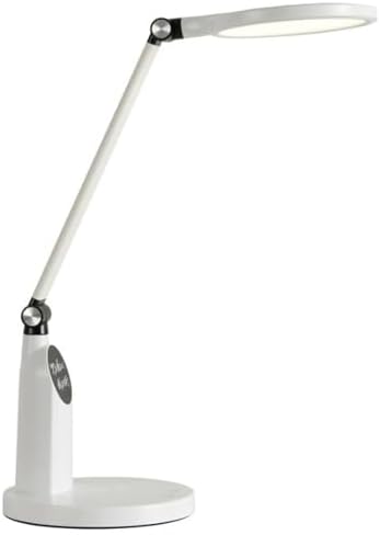 Full Spectrum Eye-Care Desk Lamp for Study and Office with Adjustable Angle 5-Level Touch Dimming Timer Function