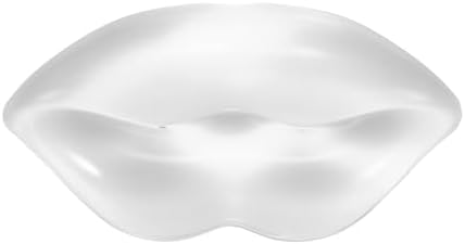 PATIKIL Gel Wrist Rest, Wrist Support for Mouse Lip Shape Ergonomic Mouse Pad Soft Silicone Support Comfortable Cushion for Computer Gaming Office Home, Transparent