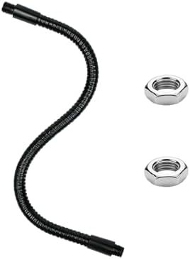 15.7" Gooseneck Tubing Flexible 5/16" Male thread Alloy Steel Metal Arm Universal Bendable Extension Hose for DIY Lamps Microphone Stands Inspection Cameras