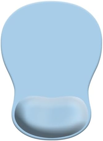 Mouse Pad, Mouse Pad with Wrist Support (Light Blue)