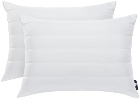 Serta Down Illusion Soft/Medium Cooling Bed Pillows, King (2 Pack)