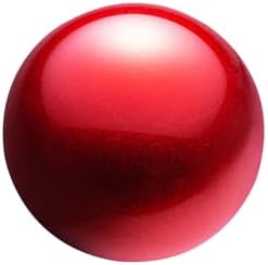 SANWA Small Trackball 34mm/1.34in, Replacement Ball for Logitech M575, M570, MX Ergo, ELECOM, Kensington, Perixx, and Other Compatible Trackball Mice, Glossy Red
