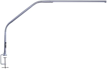 daylight Slimline 4™ LED Table Lamp in Ice Grey - 6,000K, 3,200 Lux, 4 Brightness Levels, USB-C Charging Port, Anti-Glare Diffuser, Flexible Design, Art & Craft, Sewing, Nail Salon