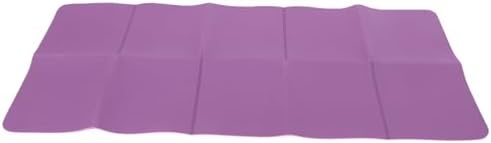 Foldable Fitness Mat, TPE Double Sided Anti Slip Workout Mat, Lightweight Portable Cushion for Yoga Dance Pilates Stretching At Home Office Travel Indoor Outdoor