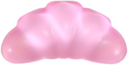 PATIKIL Gel Wrist Rest, Wrist Support for Mouse Bread Shape Ergonomic Mouse Pad Soft Silicone Support Comfortable Cushion for Computer Gaming Office Home, Pink