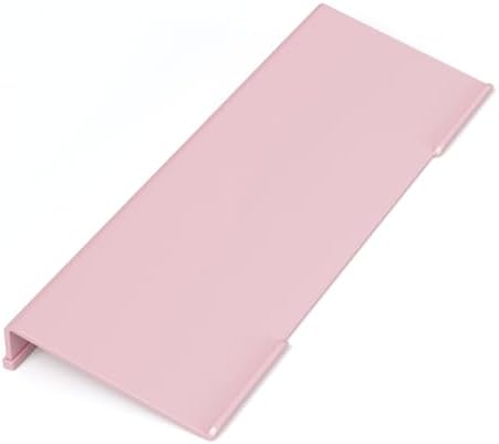Computer Keyboard Stand Holder - Ergonomic Acrylic Keyboard Stand for Desktop Comfortable Keyboard Tray Riser with Silicone Anti-Slip Strip for Home School Office Desk Accessory, Lightpink