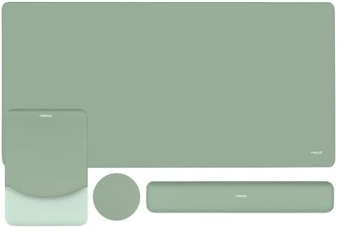 MOSISO Keyboard Mouse Pad Set, Large Gaming Mouse Pad&Keyboard Wrist Rest