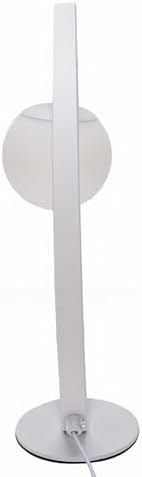 Fafeicy LED Bedside Lamp 3 Color Temps 3 Brightness Levels Anti Glare Desk Lamp for Bedroom Reading Home Office Iron PVC 13x5x16 inch (White)