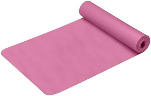 Non Slip Yoga Mat 1/5" Thick High Density Non Slip Anti-Tear Exercise Mat with Carrying Strap Hot Yoga Mat for Pilates, Workouts, Floor, Home Yoga, Stretching, Fitness, Gym