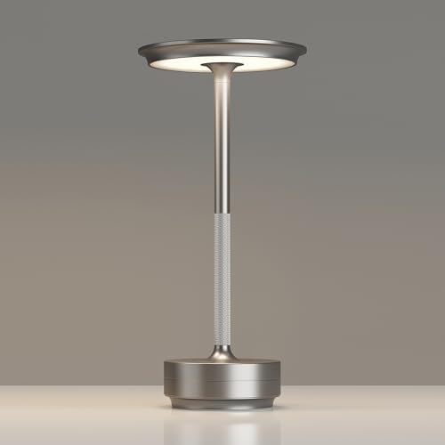 TBBGA 1 Pack Rechargeable Cordless Table Lamp, 5000mAh Battery Table Light