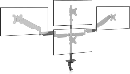 Pholiten Quad Monitor Arm Desk Mount for Max 32" Screens