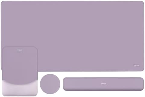 MOSISO Keyboard Mouse Pad Set, Large Gaming Mouse Pad&Keyboard Wrist Rest